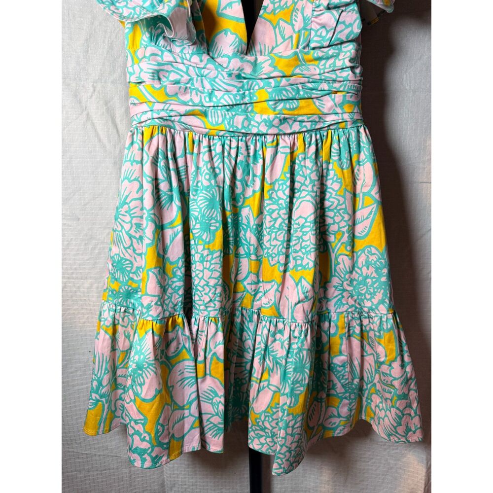 NWT Hutch Flutter Sleeve Raffia Dress with Pockets size S - Picture 8 of 11